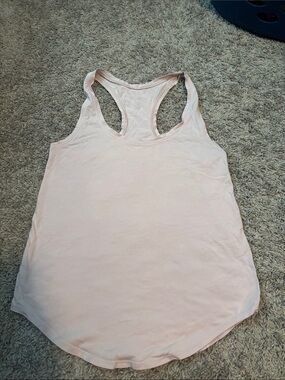 lululemon athletica Pale Blush Racerback Tank